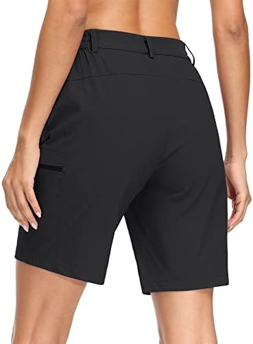 Магкомен пешачки шорцеви за жени Брзи суви карго шорцеви лесни џебови на отворено летни обични активни шорцеви за голф