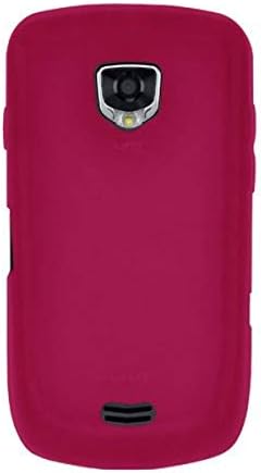 Amzer Silicone Skin Jelly Case за Samsung Droid Charge SCH -I510 - 1 пакет - пакување без фрустрација - топла розова
