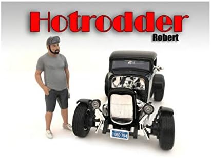 Американска диорама Hotrodders Robert Figure for 1:24 модели на скала 24029