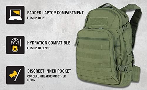 Condor Venture Pack - Тактички ранец - Воен, опстанок, први реагирачи - ракав за лаптоп