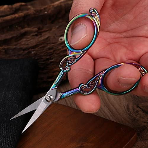Ножици за везови детали за YouGuom - мали остри зашилени врвови за шиење, занаетчиски, уметнички дела, предиво за игли, конец,
