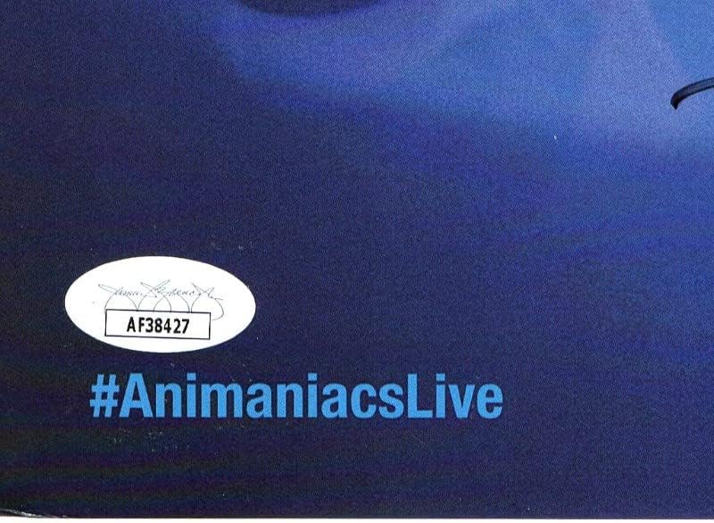 Animaniacs Live Multi потпишан Autograph 11x17 Постер MacNeille Rogel JSA AF38427