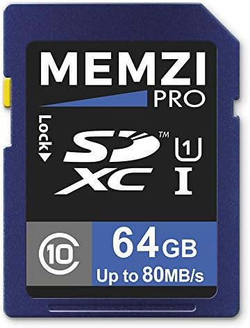 MEMZI PRO 64gb Класа 10 80MB / s Sdxc Мемориска Картичка За Panasonic HC-X Серија Дигитални Камери