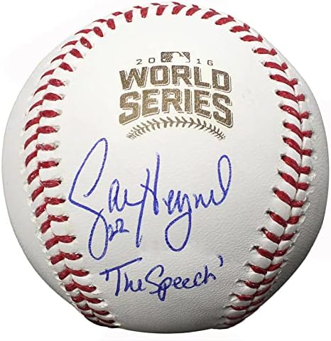 Џејсон Хејворд Потпиша Роулингс Официјален Светската Серија Бејзбол со / Говорот-Автограм Бејзбол