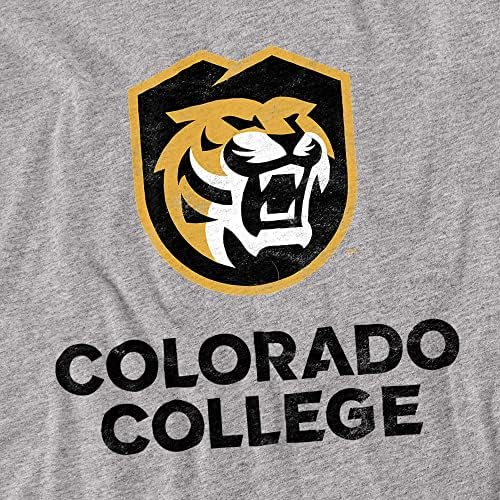 Колорадо колеџ Официјално лого на тигрите, унисекс, маица за возрасни