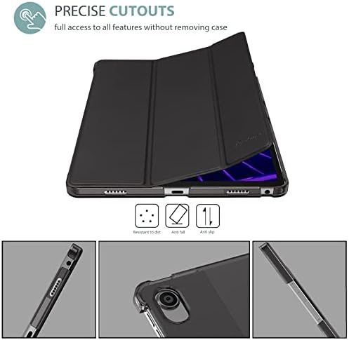 Procase for Lenovo Tab M10 Plus 3rd Gen Case 10,6 инчи 2022, Slim Stand Hard Back Shell Protective Smart Cover Case за Lenovo