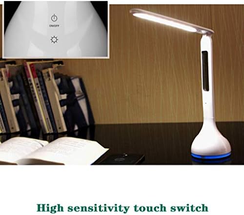 Xunmaifdl преносна LED -ламба со предводи со 3 режими на осветлување, USB полнење на портата за полнење Допир Контрола на флексибилна