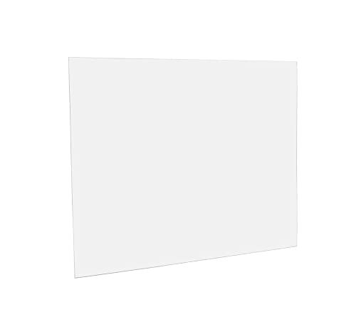 Транспарентен поликарбонат пластичен лист, долг 1/8 дебел x 24 широк x 36