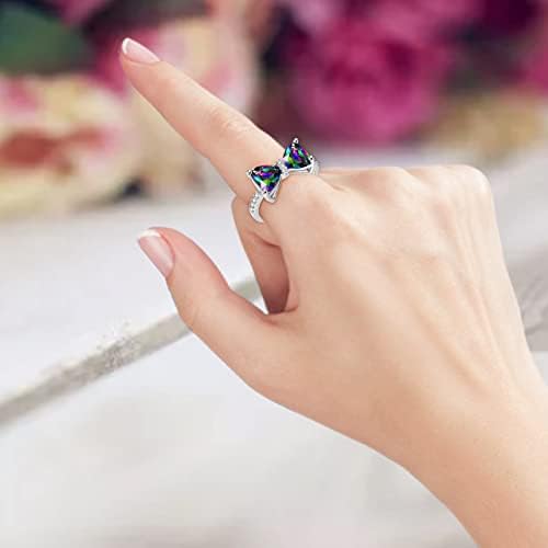 2023 година Нова дијамантска пеперутка Дијамантски прстени на женски модни прстени на личноста, креативни прстени, симпатични