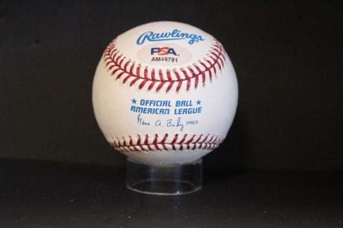 Рин Дурен потпиша безбол автограм автограм Auto PSA/DNA AM48781 - Автограмирани бејзбол