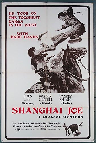 Мио Ном Е Шангај oeо, оригинален филм Постер на САД Наслов: Шангај oeо воени уметности Филм од Италија во режија на Марио Кајано