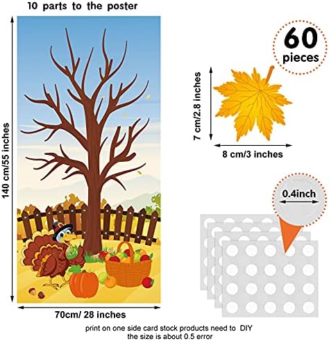61 парчиња училница, билтен, декор, есен на благодарноста благодарност од дрво со есен јавор лисја од тиква мисирка за скрипта