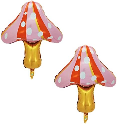 5 парчиња Балони Од Фолија Од Печурки Големи Миларни Балони Во Форма На Печурка За Роденденски Туш За Бебиња Свадба Земја На Чудата Декорации За Забави Со Тематска ?