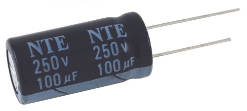 NTE Електроника VHT6800M10 Серија VHT Алуминиумски Електролитски Кондензатор, Радијално Олово, 105 Степен Макс Темп, 6800 qf