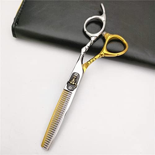 Професионални ножици за сечење на косата поставува салон за мешање/слабеење/текстурирање на ножици 6 инчи јапонски нерѓосувачки