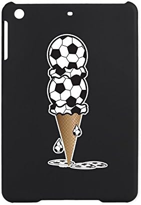 iPad Мини Случај Црн Фудбал Сладолед Конус