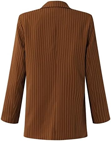 Ровови палта за жени, плус кошули со долги ракави со големина за жени модни женски палта пролетна облека за жени 2023 блузи