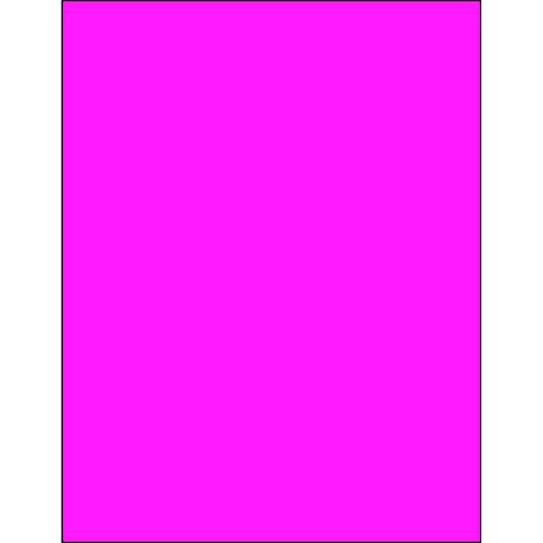 Логика на лента со авиидити 8 1/2 x 11 флуоресцентни розови етикети за испорака, за печатачи со ласер и инк -џет, трајно лепило,