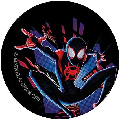 Marvel Spider-Man во пајакот-стипендии Miles Morales City PopSockets PopGrip: Заменлива зафат за телефони и таблети
