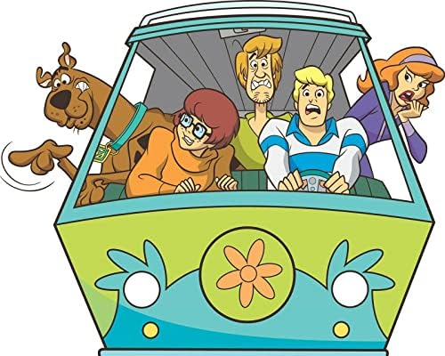 Scooby Doo Каде сте серија од 1969 година Scoob & Gang In Mystery Machine 8x10 Фото
