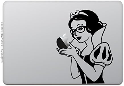 Kindубезна продавница MacBook Pro 13/15 /12 Налепница MacBook Snowste Nerd Glashs 13 Црна M778-13-B