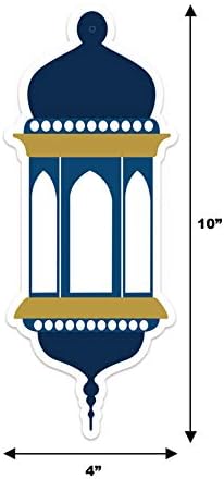 Рамазан Исечете Украси За Ѕид, Прозорец или Таван, Декорација На Забави , Големи Висечки Украси-Броење 8