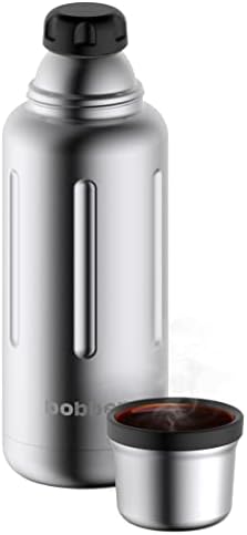 Боббер - 34 мл класичен вакуум од не'рѓосувачки челик изолирано термо колба со шише со капаче за чаши - ги чува пијалоците топло