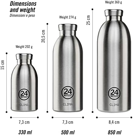 24 шишиња Шише Со Термална Вода | Термос Шише Со Термос За Повеќекратна Употреба Без Бпа | 24 часа Ладно 12 часа Топло | Климатско