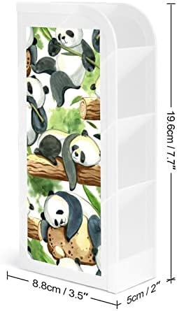 Animalивотински панда Акварел Пенкало за држач за молив Организатор за складирање шминка за четка чаша уметност за биро канцеларија