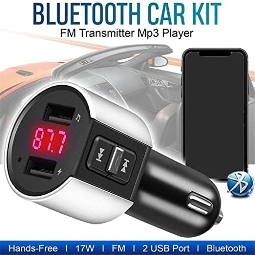 CZDYUF FM AUDIO AUX MODULATOR DUAL USB Брзи полнач за автомобили Handsfree Car Car Car Radio Mp3 Player