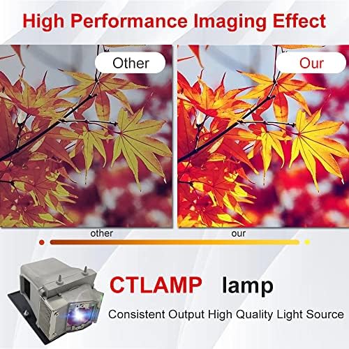 CTLAMP A+ Квалитет BL-FP230I / СП.8KZ01GC01 Замена Проектор Светилка Сијалица Со Домување Компатибилен Со Optoma HD33 HD3300