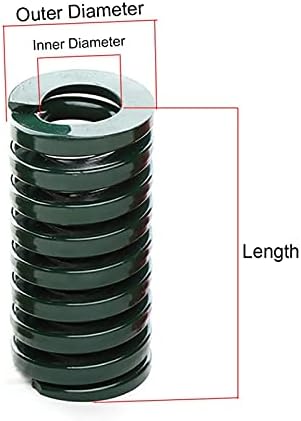 Изворите на компресија се погодни за повеќето поправка I 1 зелена калап пролетна компресија за печатење на компресија умре тешка
