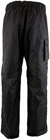 Nexgen Heat nxm5715set мажи црна зимска термичка загреана панталони за скијање снег и возење - w/акумулатор - 4x -голем
