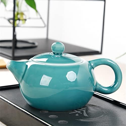 Ldchnh шарен глазура чај сад дизајн чај сетсшина црвен чајник порцелански порцелан подароци за глазура чајник чајник котел