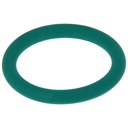Отро флуор гума О-прстени, 17мм ОД 13мм ID 2мм ширина FKM заптивка за заптивка за водовод за машини за возила, зелена, пакет