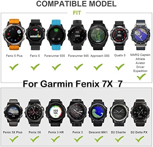 Modband Watchband Ремен За Garmin Феникс 7 7X 7S 6 6X Pro 5 5XPlus 3HR Брзо Ослободување Од Нерѓосувачки Челик Часовник Easyfit