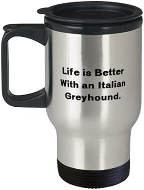 Италијанско куче Грејхунд за пријатели, животот е подобар со, еднократно италијанско куче за патување со кучиња Greyhound, пат