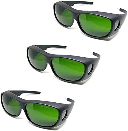 JOLOOOYO 3PCS IPL Beauty Laser Laser третман Заштитни очила за очила 200NM-2000NM Отстранување на влакна Очила за заштита на
